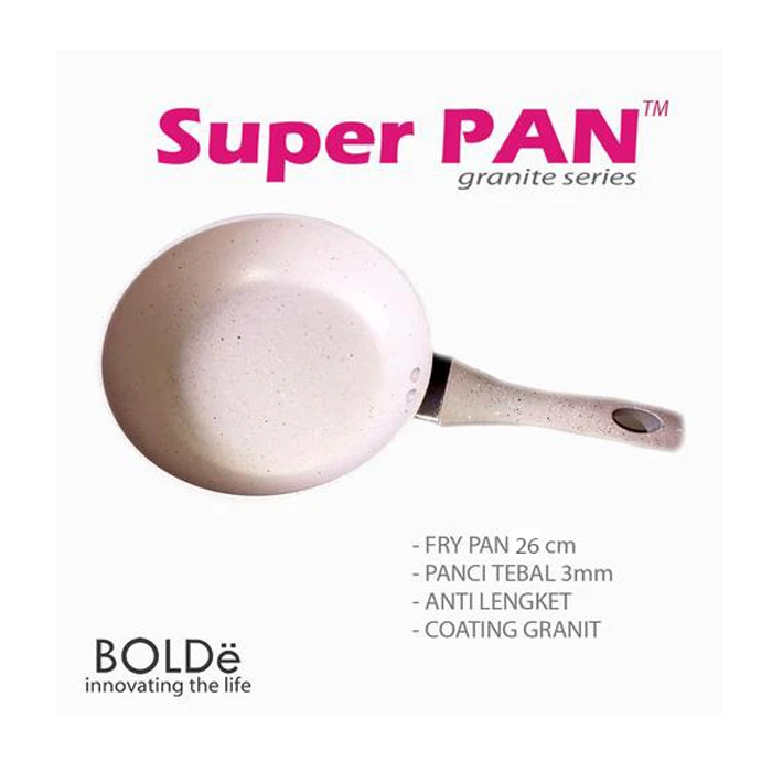 Bolde Super Pan Fry Pan 26CM - Biege